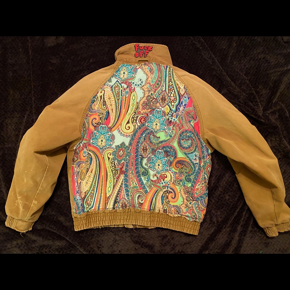 Psychedelic Customized work jacket